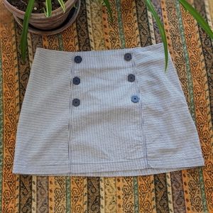 Urban Outfitters Seersucker Mini Skirt